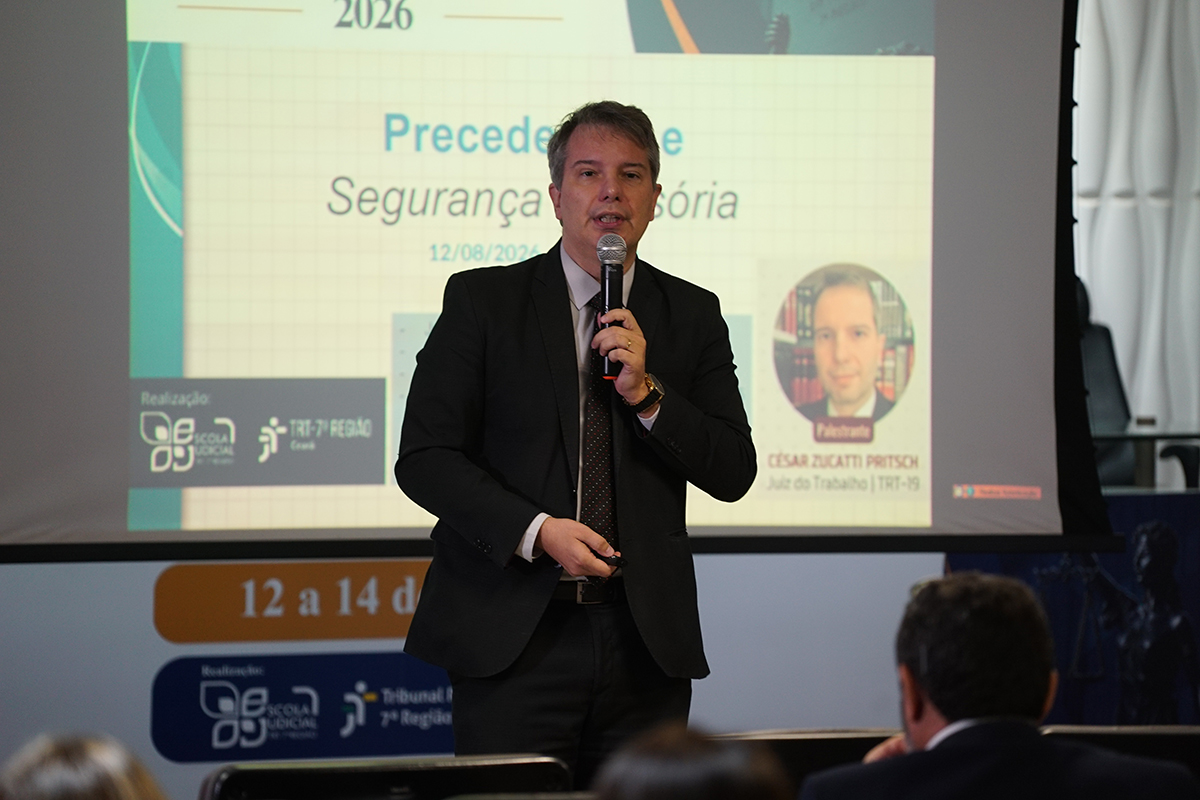 Escola Judicial do TRT-CE abre Semana de Formação Continuada para Magistrados da 7ª Região