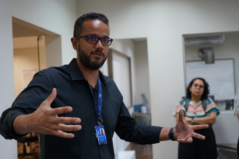 Coordenador do Laboratório de Gestão e Inovação da Unifor, professor doutor Bruno Lessa