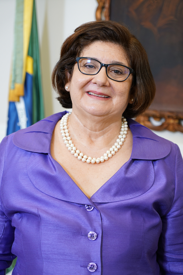 A desembargadora Regina Glaucia Cavalcante Nepomuceno