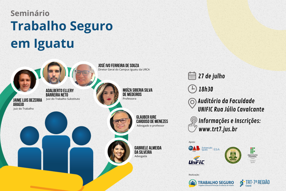 Seminário Trabalho Seguro em Iguatu