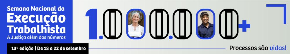 Imagem sobre a Semana Nacional da Execução Trabalhista