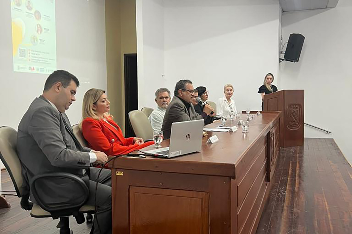 Juiz Raimundo Neto palestrou na abertura do evento