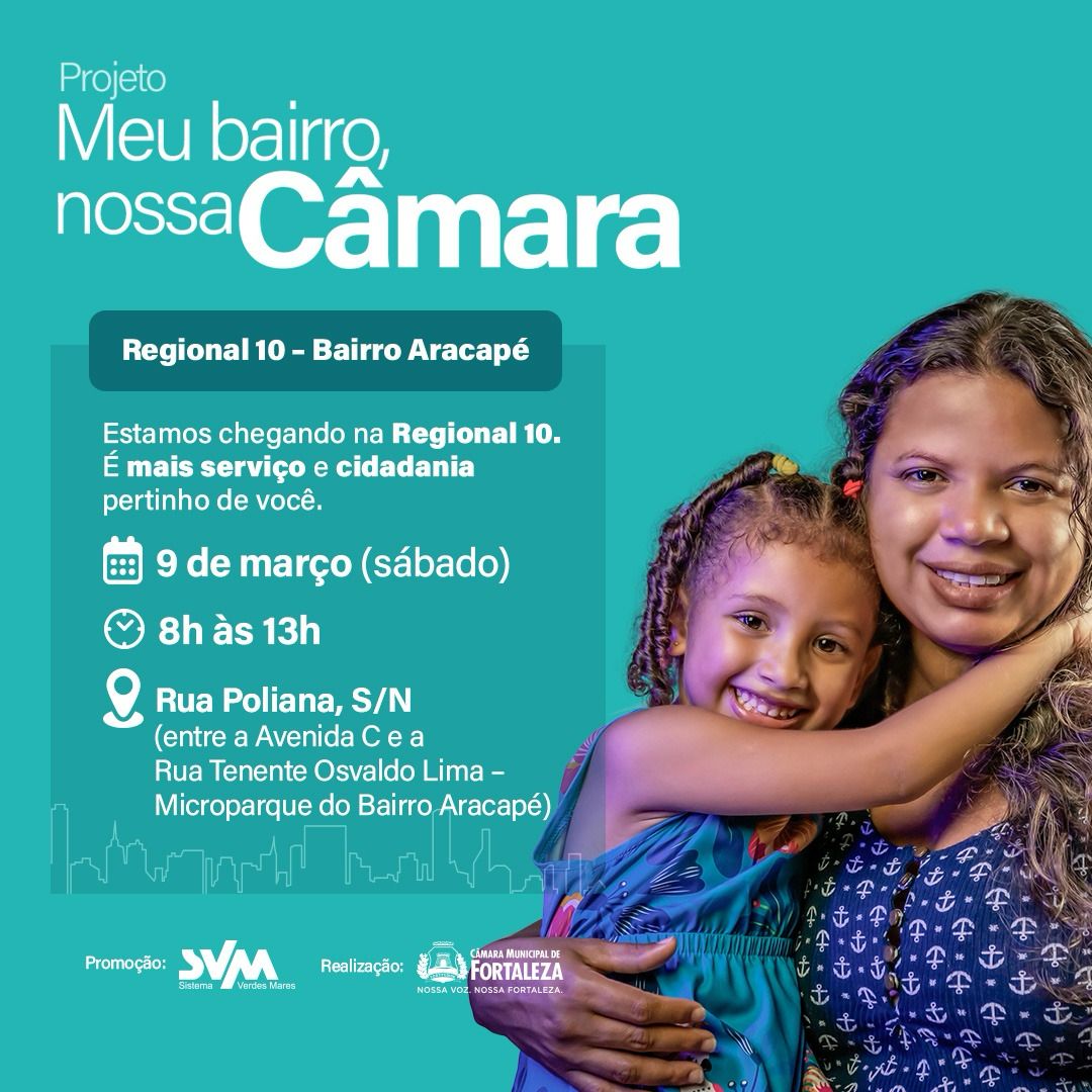 Meu Bairro Nossa Câmara - Regional 10 - Bairro Aracapé. Foto de mulher jovem com criança no colo sorrindo