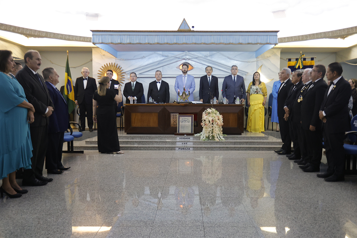 Sessão solene foi realizada na Grande Loja Maçônica do Ceará, em Fortaleza