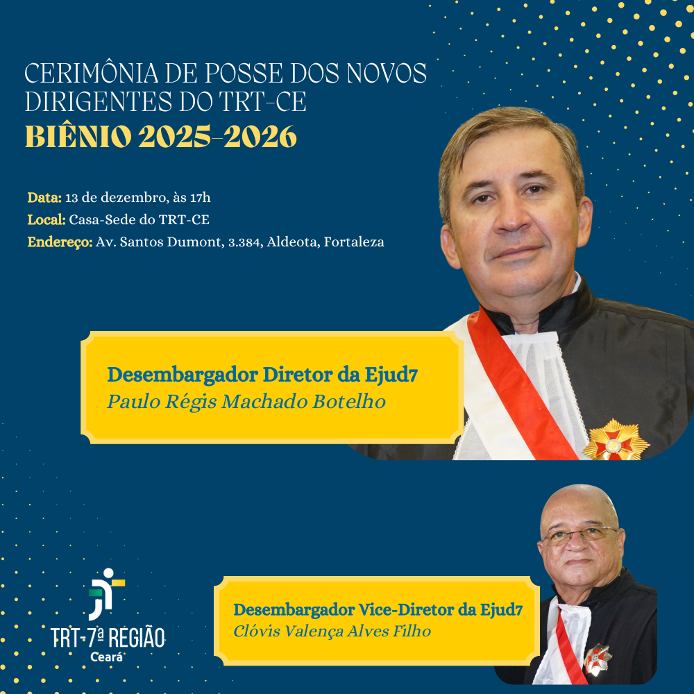 foto de rosto dos des. Paulo Régis e Clóvis de beca, faixa e medalha