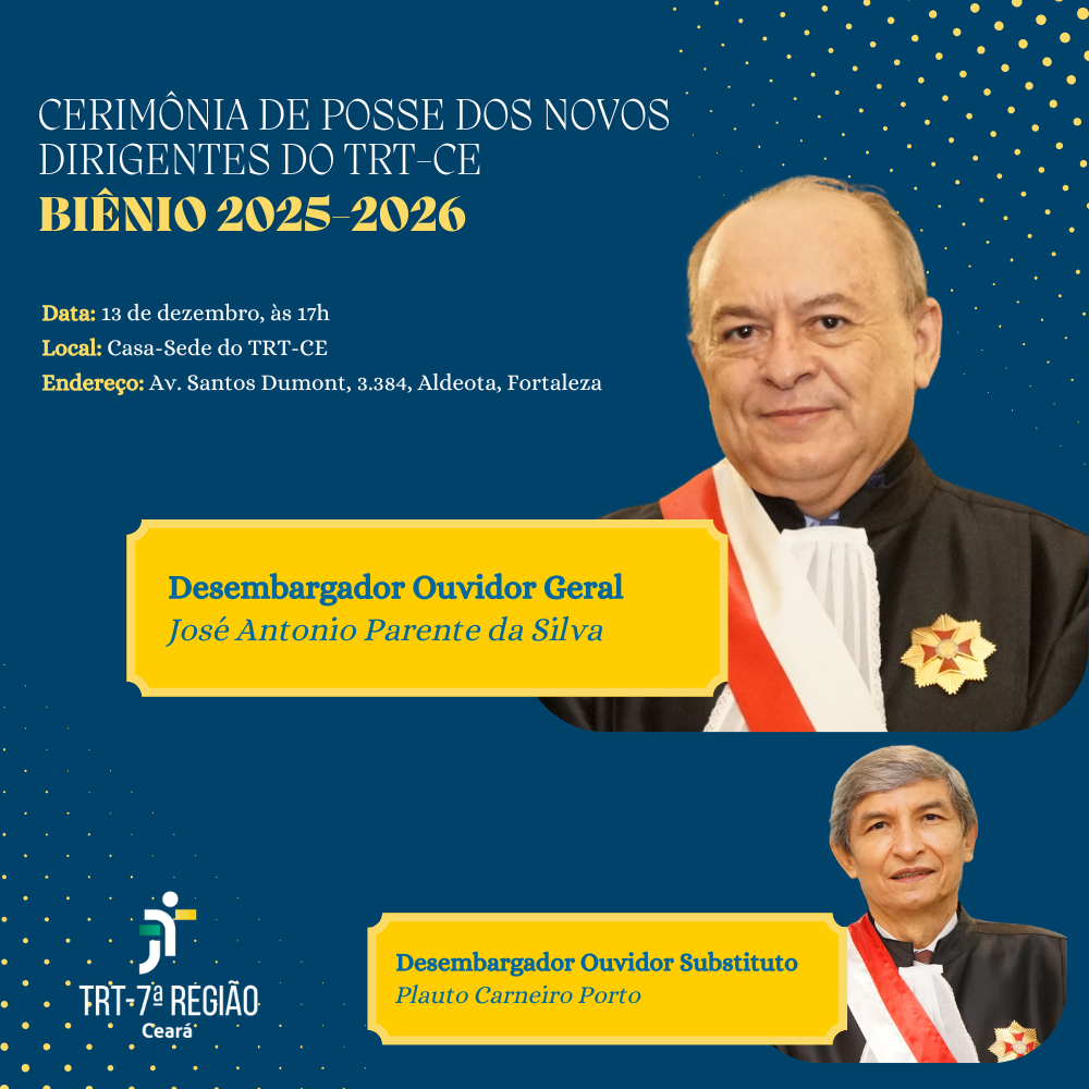 foto de rosto dos des. PArente e Plauto de beca, faixa e medalha