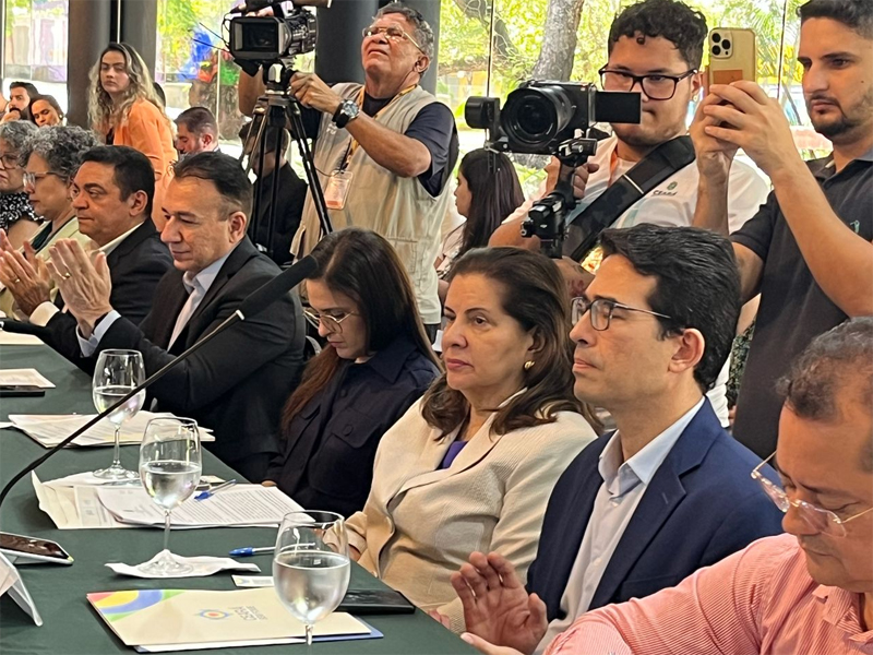 Desa. Fernanda Uchôa Uchôa fez uma exposição sobre a participação do TRT-CE em programas alinhados com CNJ