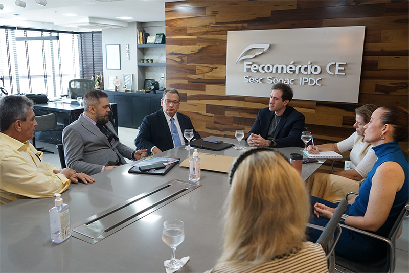 Gestores do Programa de Combate ao Trabalho Infantil fazem visita institucional à Fecomércio