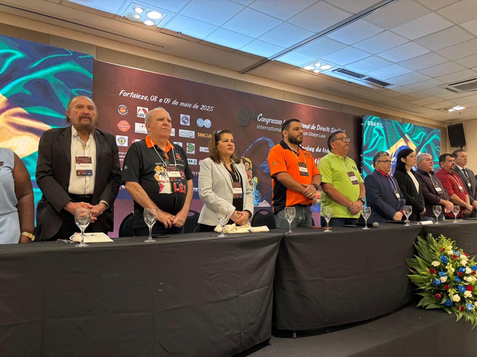 Desembargadora Fernanda Uchôa participa de Congresso Internacional de Direito Sindical