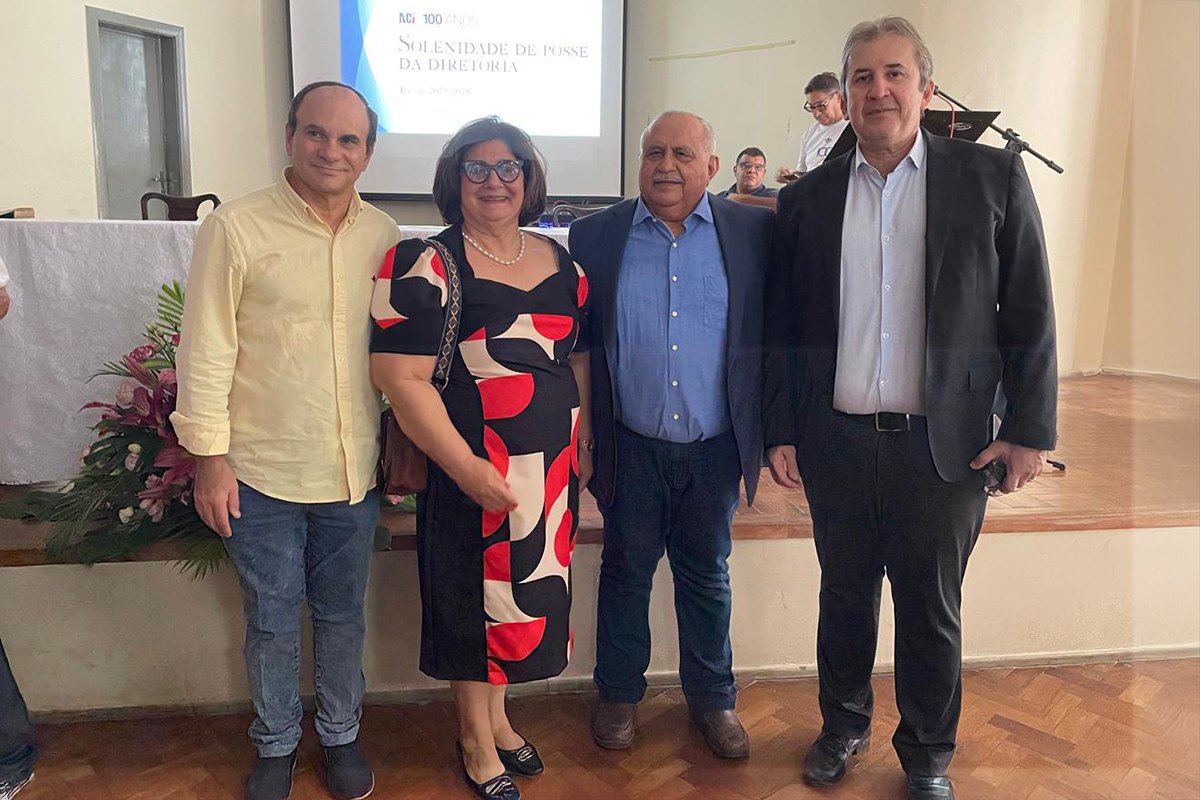 Desembargadores do TRT-CE prestigiam posse da nova diretoria da ACI