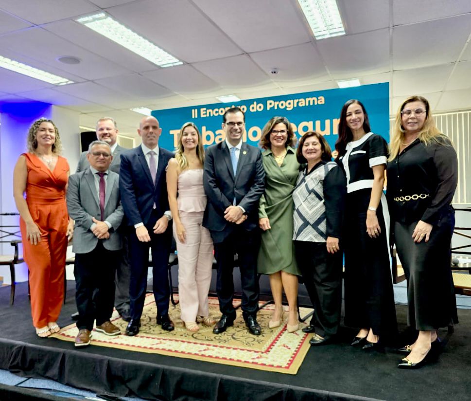 TRT-CE participa do II Encontro do Programa Trabalho Seguro dos TRTs da Região Nordeste