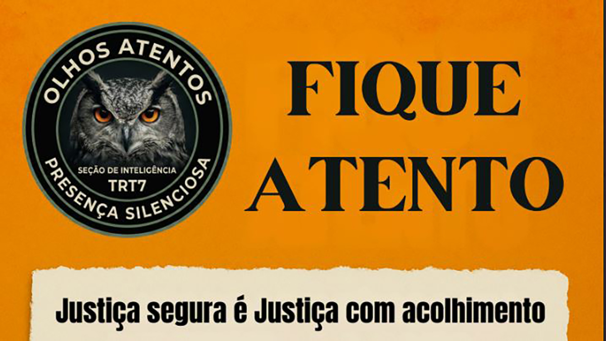 FIQUE ATENTO – Alerta sobre golpes na Justiça do Trabalho