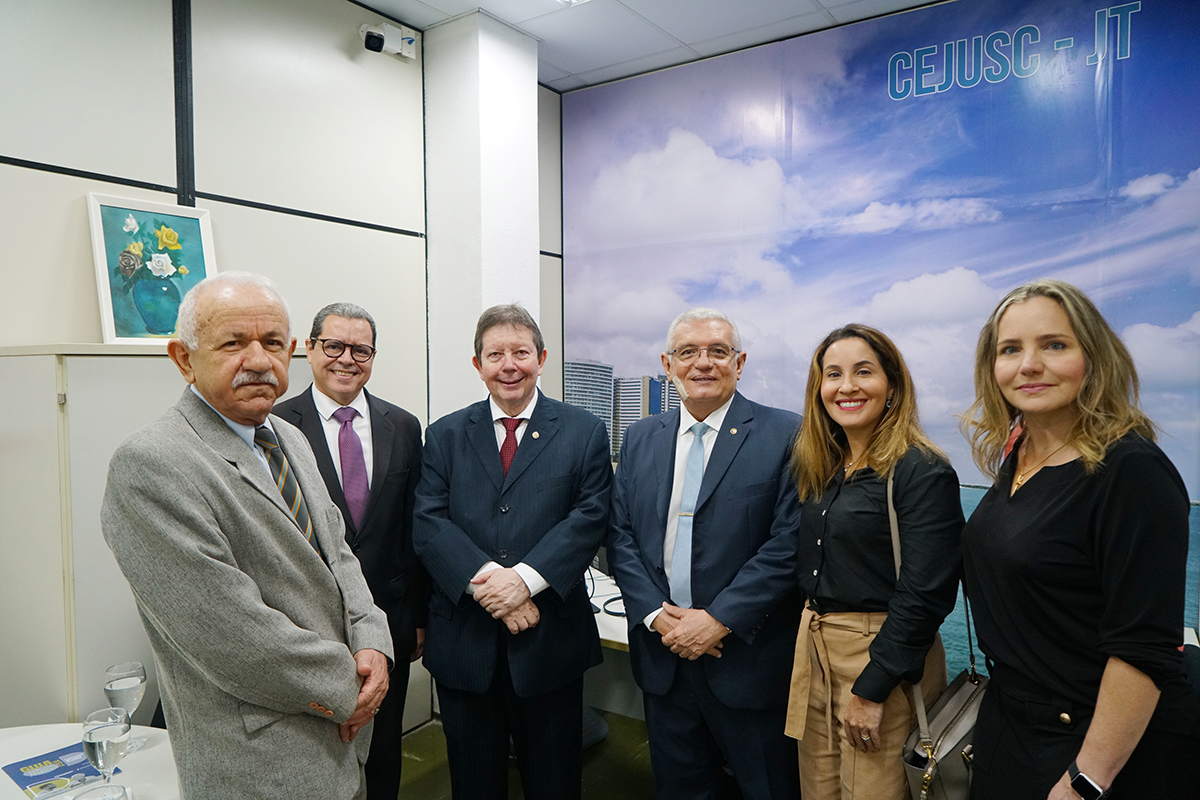 Corregedor-geral da Justiça do Trabalho visita Centros de Conciliações de 1º e 2º Graus