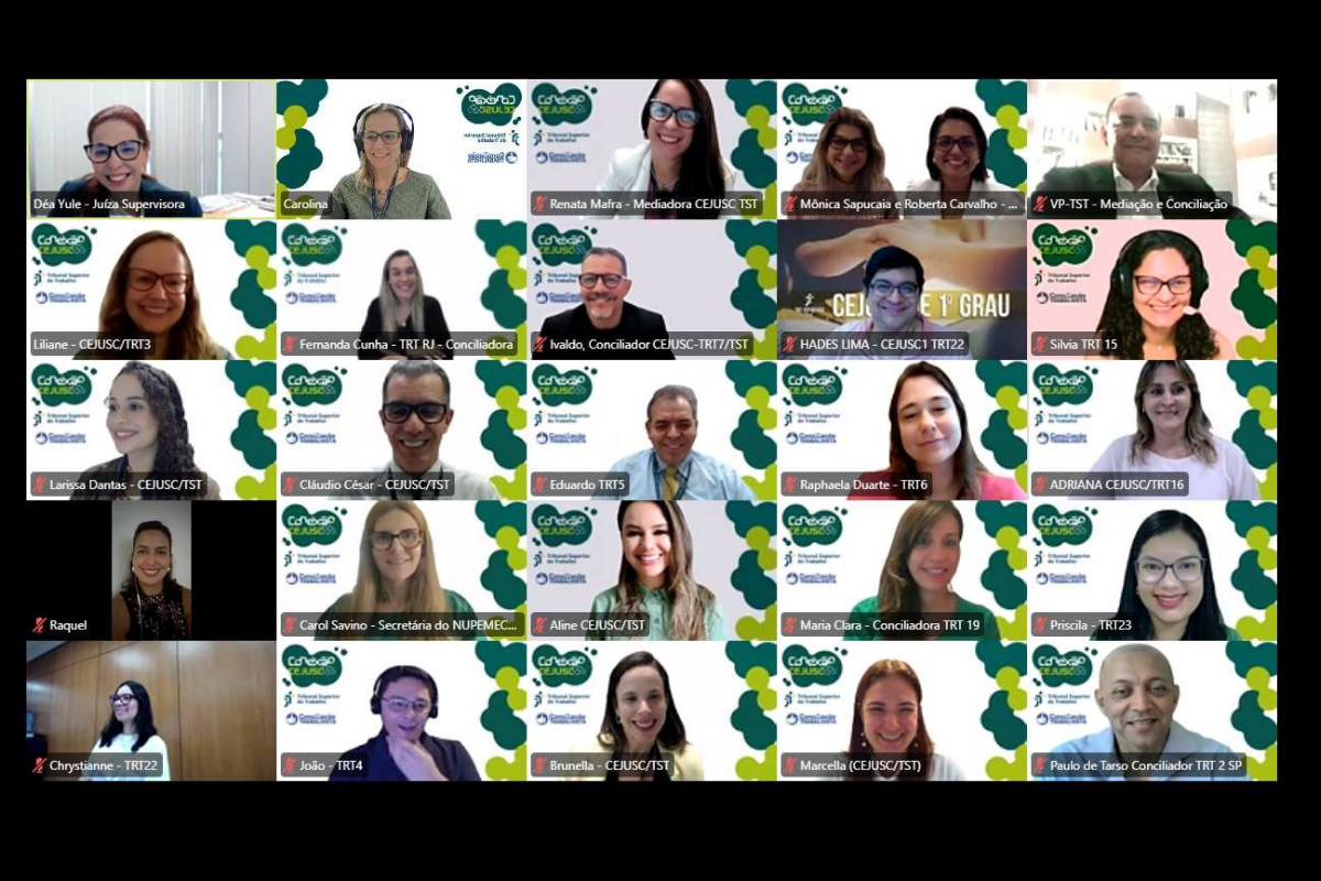 Conexão Cejusc: TRT-CE participa de integração entre TRTs para acordos trabalhistas