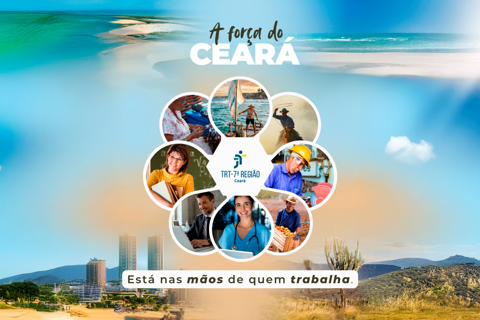 TRT-CE celebra o 1º de Maio, Dia do Trabalho