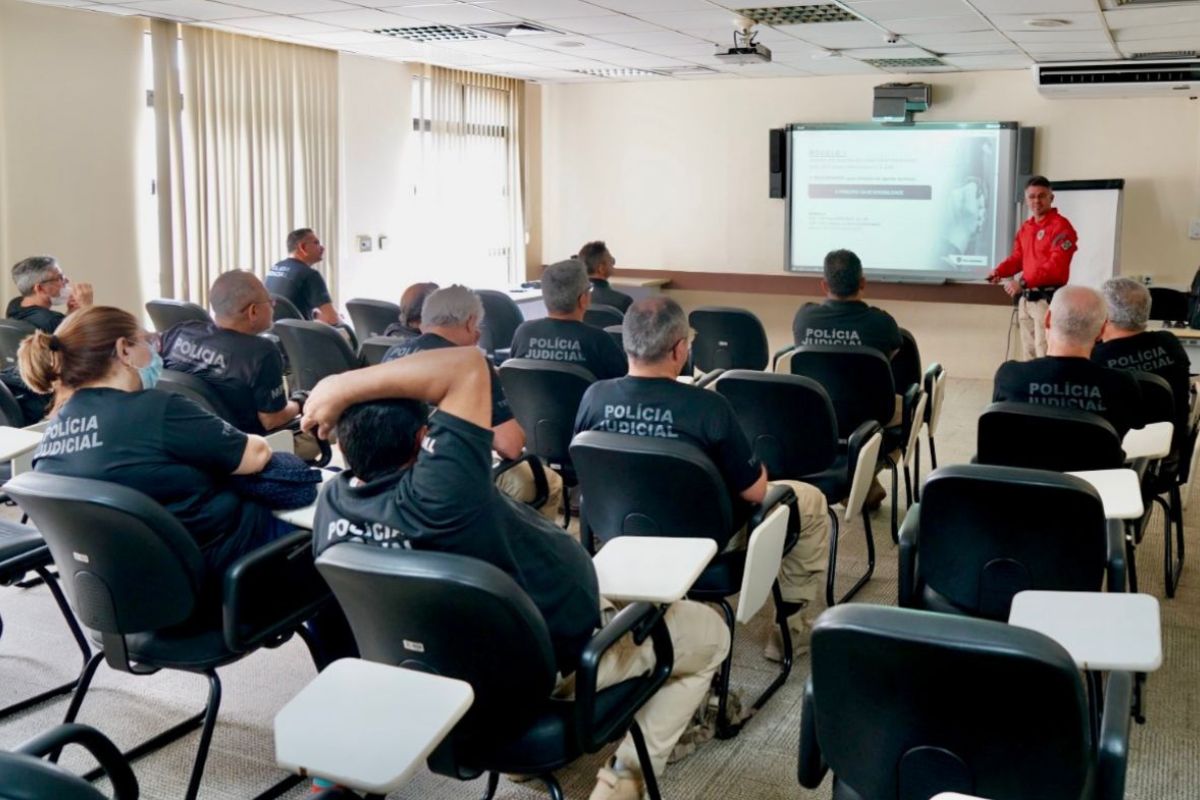 Escola Judicial do Tribunal promoveu curso voltado ao manuseio do Spray de pimenta