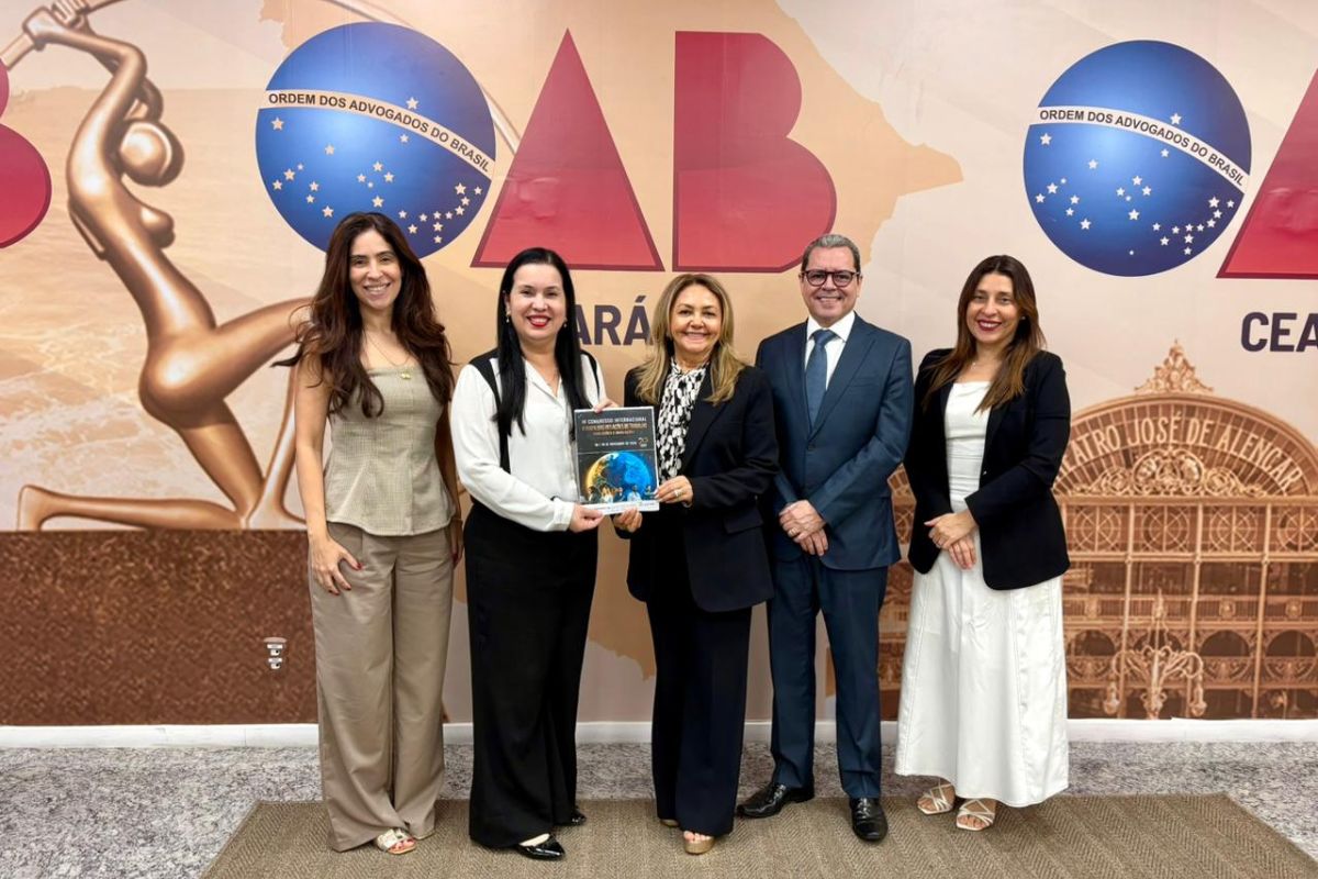 Escola Judicial do TRT-CE realiza visita institucional à OAB-CE
