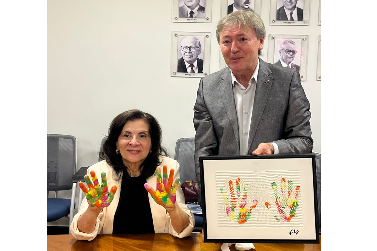 TRT-CE e CDL fortalecem laços institucionais com homenagem no projeto Mãos que Servem