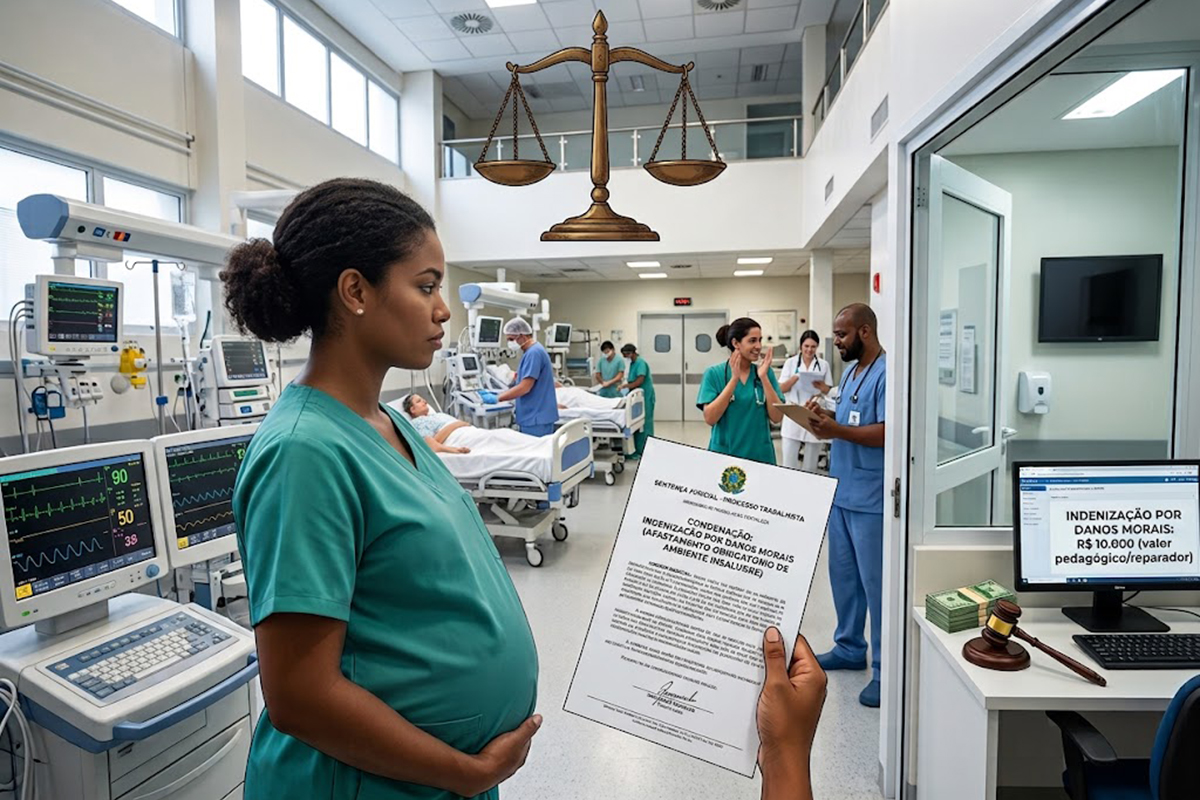 Justiça condena hospital que não afastou empregada gestante de ambiente insalubre