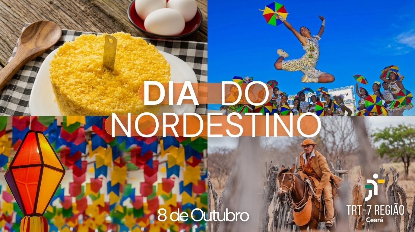 8 de outubro: TRT-CE celebra o Dia do Nordestino