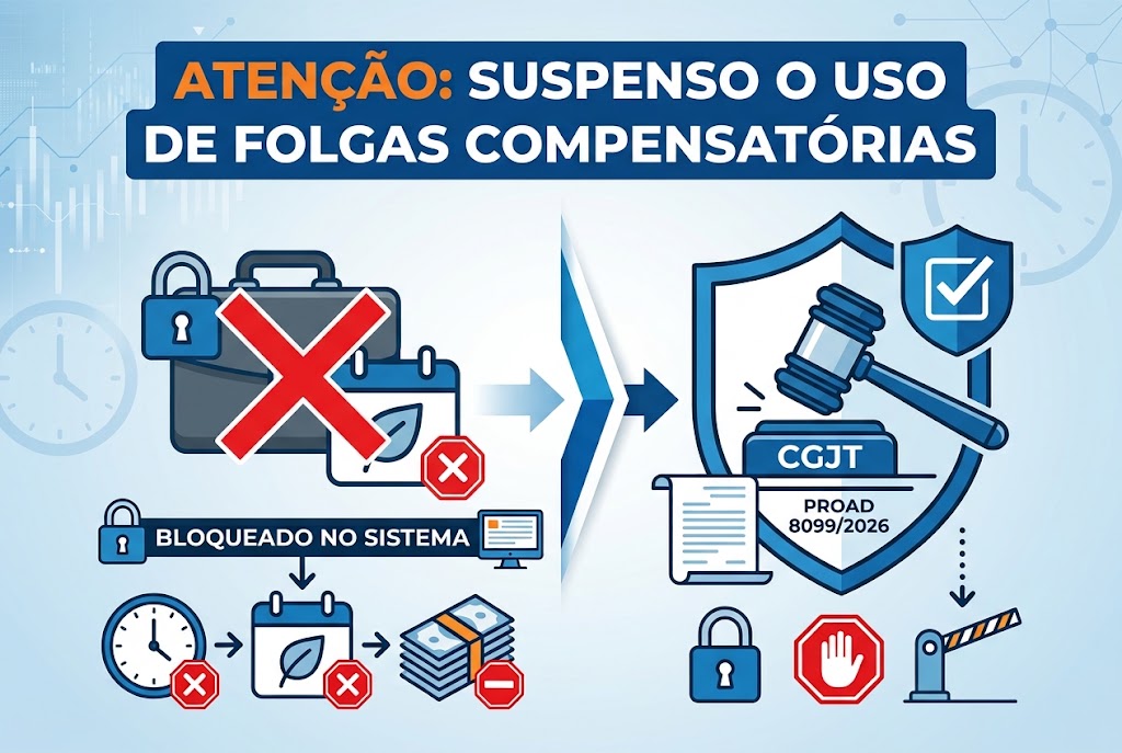 Corregedoria-Geral da Justiça do Trabalho determina suspensão  de folgas do plantão judicial