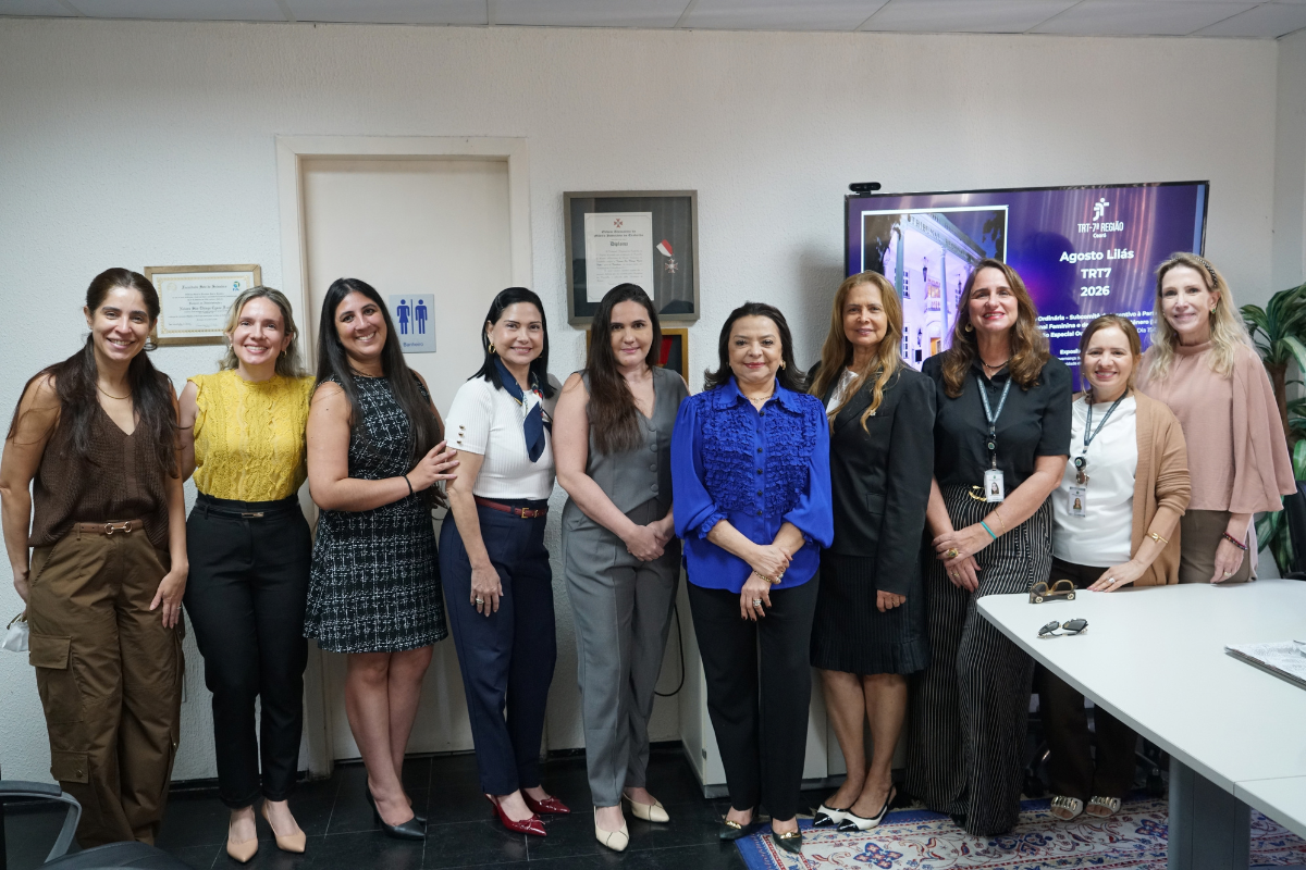 Ouvidoria da Mulher do TRT-CE realiza reunião sobre ações conjuntas com Subcomitê Feminino