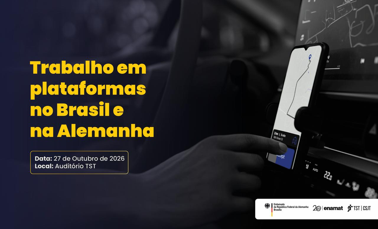 TST promove intercâmbio entre Brasil e Alemanha sobre trabalho em plataformas digitais