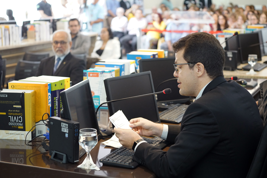 O juiz do trabalho André Barreto coordena o Cejusc no primeiro grau da Justiça do Trabalho cearense