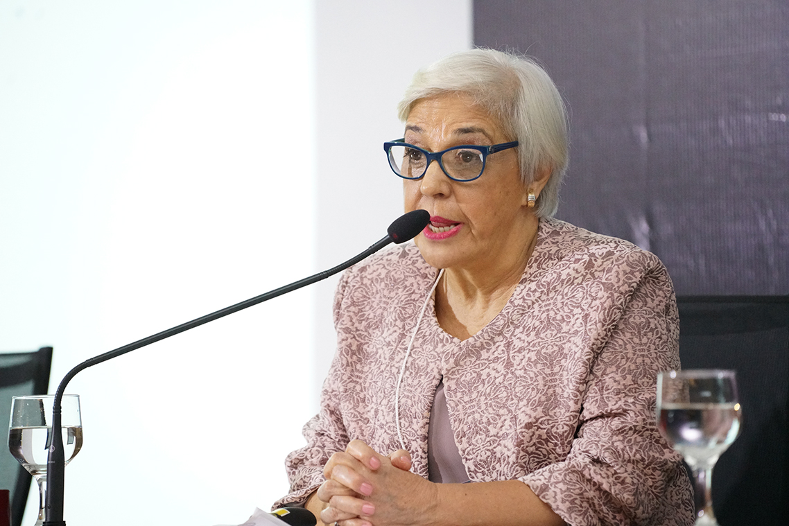 Antônia Mara Vieira, juíza aposentada do TRT-4ª Região, falou sobre solução de conflitos trabalhistas da China