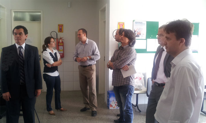 Magistrados e servidores da Vara do Trabalho de Caucaia