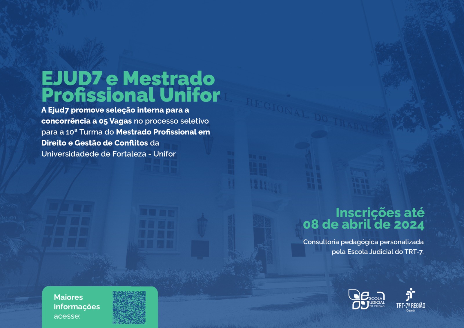 Mestrado Profissional em Direito e Gestão de Conflitos - UNIFOR - Pós-Graduação